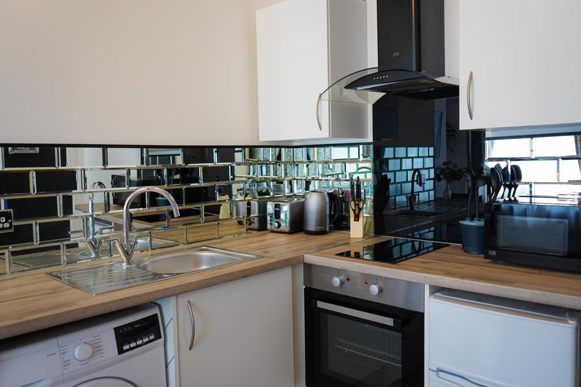 Novana Aparthotel Glasgow Kamer foto